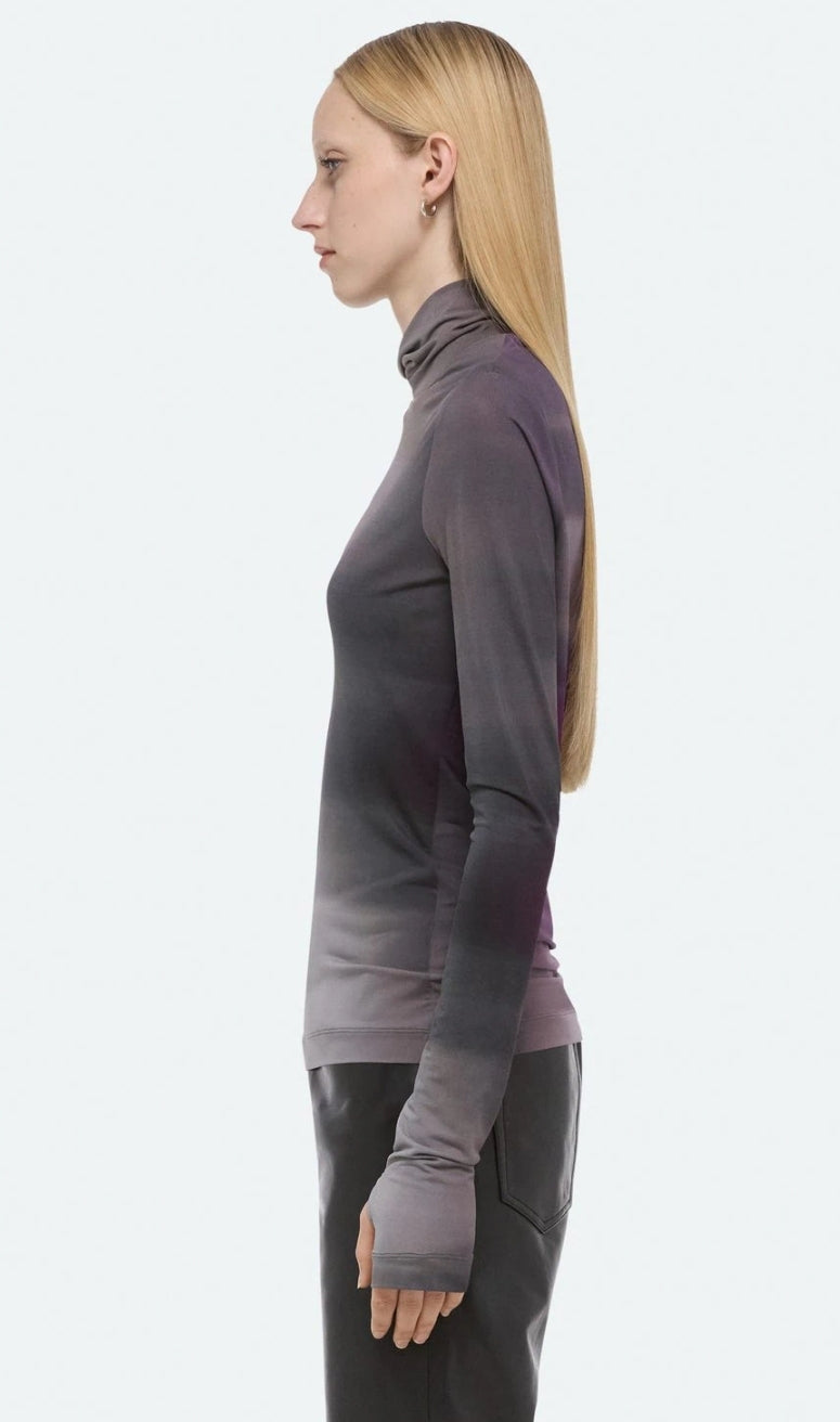 Helmut Lang Printed Turtleneck