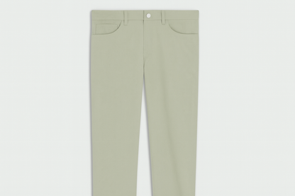 Clean flat lay pants without arrows