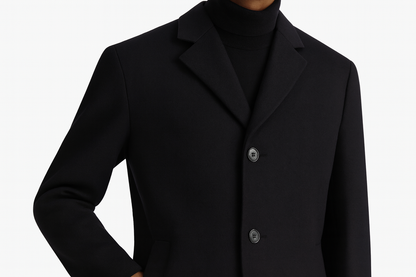 Clinton Wool & Cashmere Blazer - Detail Shot White Model