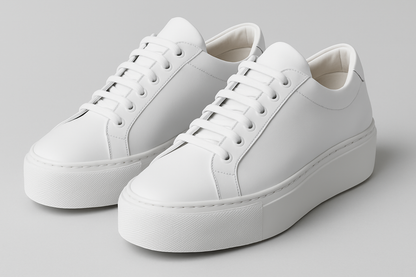 Front three-quarter view of Common Projects Tournament sneakers