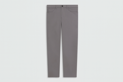 Gray chino pants product photo without navigation arrow