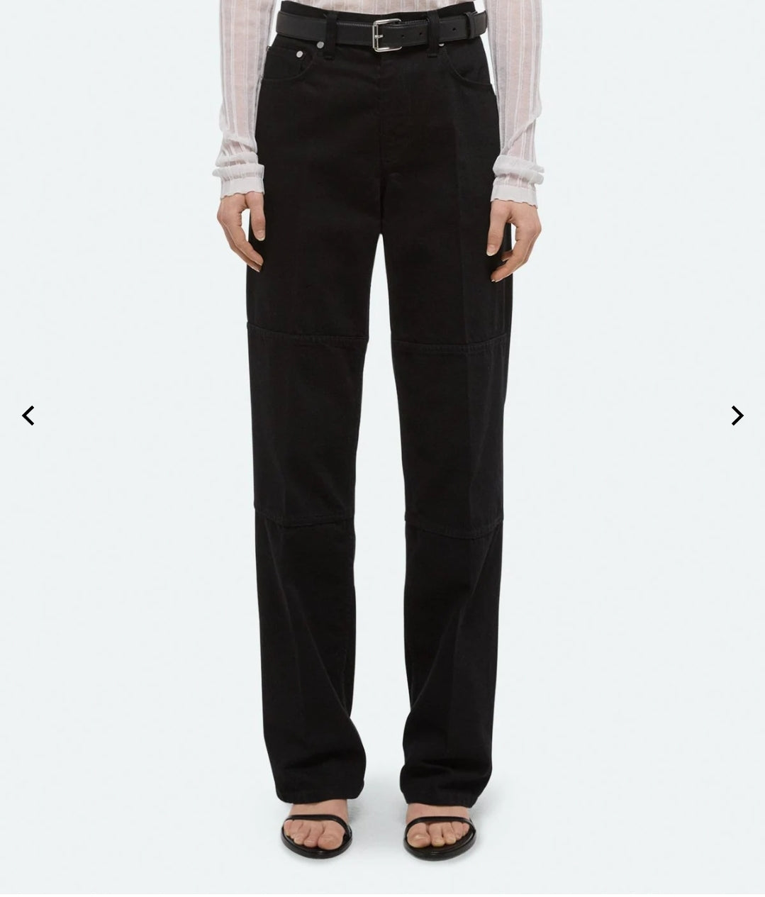 Helmut Lang Zip Carpenter Jeans
